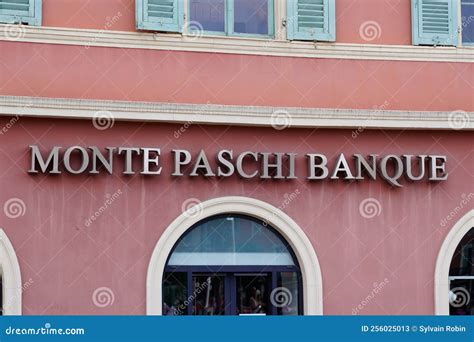 Monte Paschi Banque Logo Brand and Text Sign Italian Bank Monte Dei ...