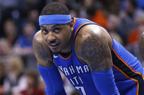 Carmelo Anthony celebrates $28M by laughing at angry fans