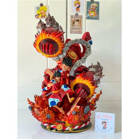 [ Có Sẵn ] Mô hình Luffy Gear 4 Wano Cao 52cm - One Piece | Shopee Việt Nam