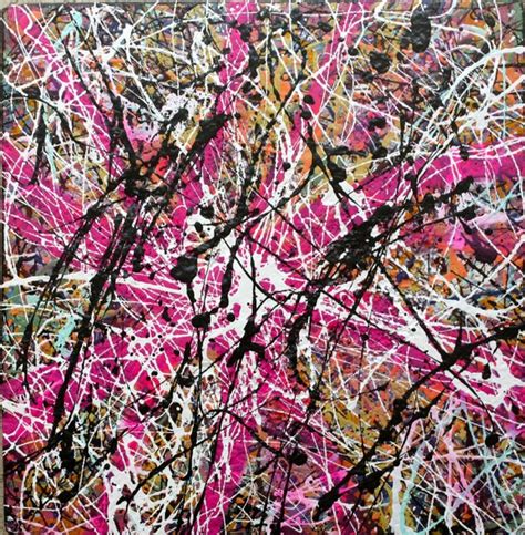 Jackson Pollock Action Painting