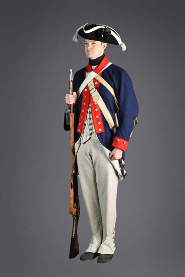 Revolutionary War Continental Army Uniforms