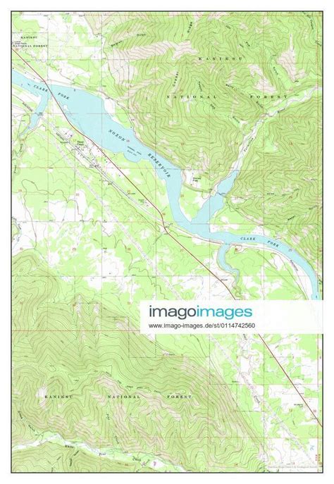 Trout Creek, Montana, map 1966, 1:24000, United States of America by ...