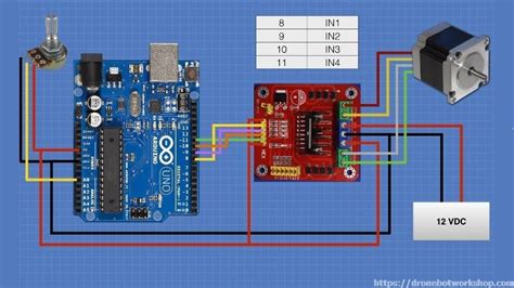 Controling stepper motor with L298N and 2 limit switch - Project ...