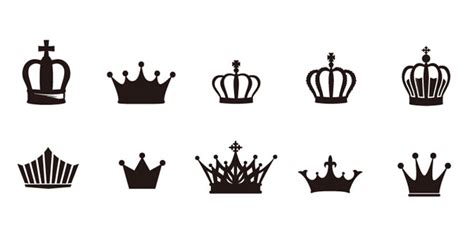 Crowns Vector - Free Vector Site | Download Free Vector Art, Graphics