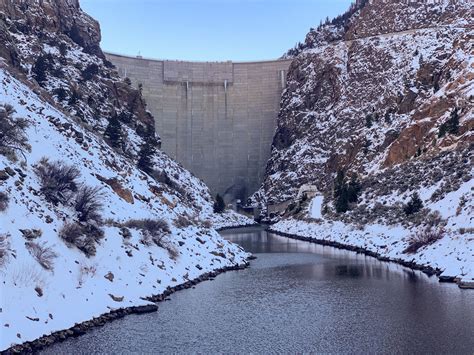 Photos: Morrow Point Dam, December 2020