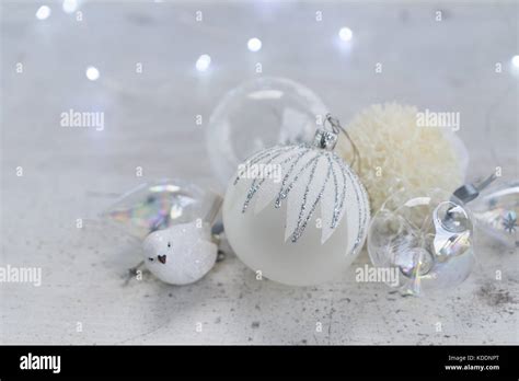 White christmas with snow Stock Photo - Alamy