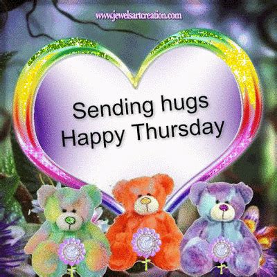 Sending Hugs Happy Thursday | Happy thursday, Happy thursday pictures ...