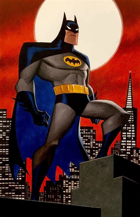 Cool Comic Art on Twitter: "Batman by Bruce Timm… " | Batman comic art ...