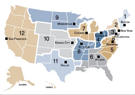 FRB: Appendix E: Maps of the Federal Reserve System: Budget Review 2011