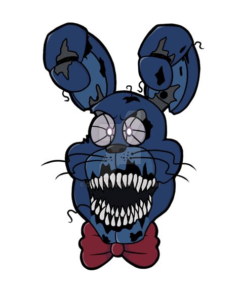 .:Nightmare Bonnie Headshot:. by Coksii on DeviantArt