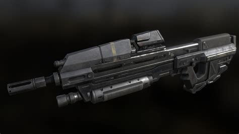 Halo Reach - MA37 Assault Rifle - Download Free 3D model by Noe.Vah ...