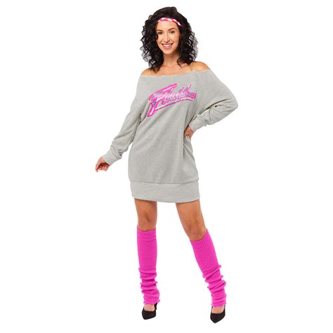 Flashdance Costume - Size 8-10 - 1 PC : Amscan International