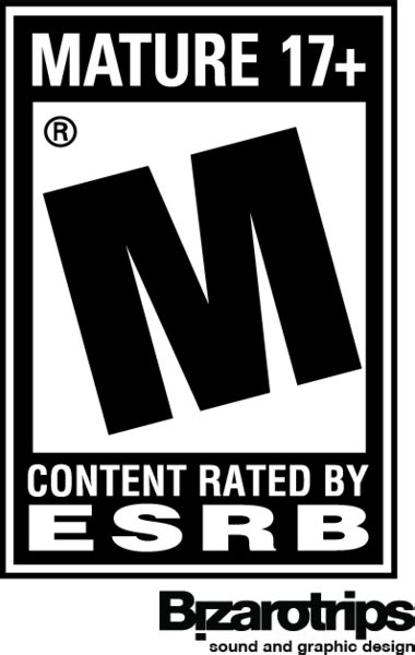 Esrb-rating--m-mature-17-logo (PSD) | Official PSDs