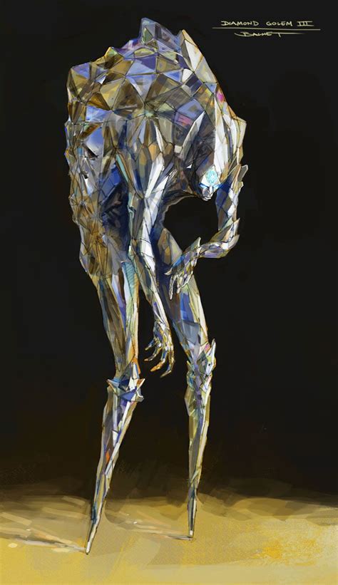 Diamond Golem - Characters & Art - Rift | Monster concept art, Monster ...