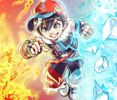 BoBoiBoy FrostFire Wallpapers - Wallpaper Cave