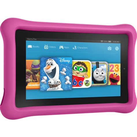 Kindle 7" Fire Kids Edition Tablet (Pink) B018Y226XO B&H Photo