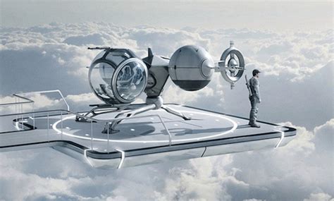 Fashion and Action: OBLIVION - Bubble Ship Concept Art + More Film ...