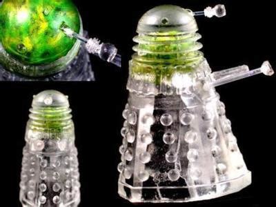 custom classic CLEAR DALEK with MUTANT Dr not prop 80's | #276371246