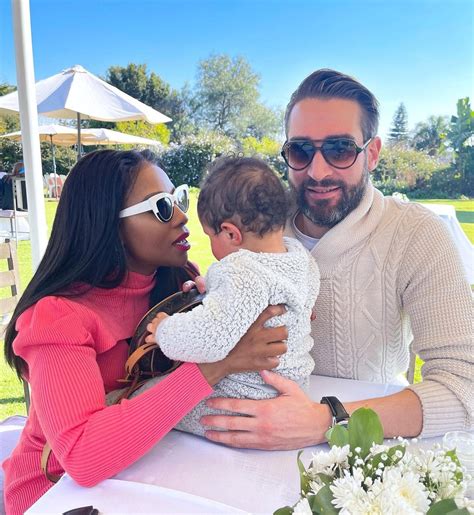 PICS: Pearl Modiadie hangs out with her baby daddy as he turns a year ...