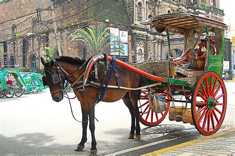 "Kalesa or Calesa in Binondo Church, Philippines" by walterericsy ...