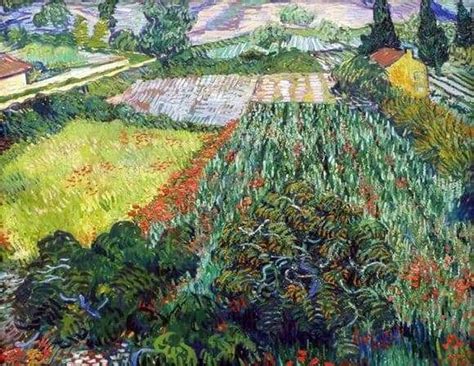 Description of the painting by Vincent Van Gogh “Field of Poppies” ️ ...