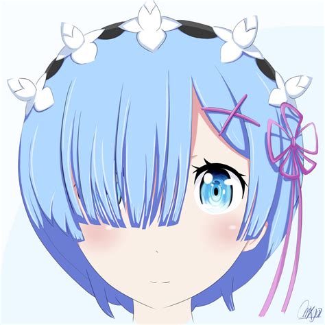 Rem Fan Art by OmegaHasNoName on DeviantArt