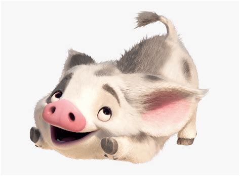 Pig Png Moana - Pua Moana Png, Transparent Png - kindpng