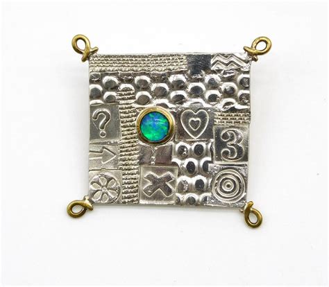 blue opal brooch | Old Courthouse Gallery | Ambleside Lake District art ...