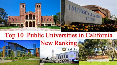 Top 10 Public Universities in California New Ranking | University of ...