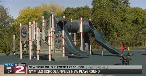 New York Mills unveils a new school playground | Archive | wktv.com