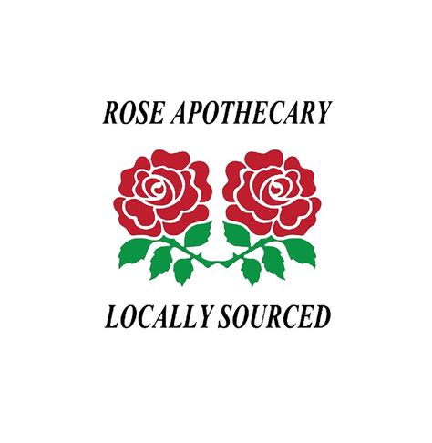 Rose Apothecary Logo Digital Art by Karina Sekar - Fine Art America