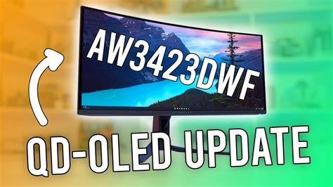 Has the Alienware AW3423DWF Improved? - Firmware Update Tested - YouTube