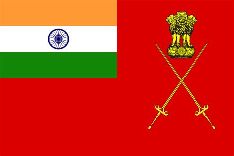 Flag of Indian Army Logo