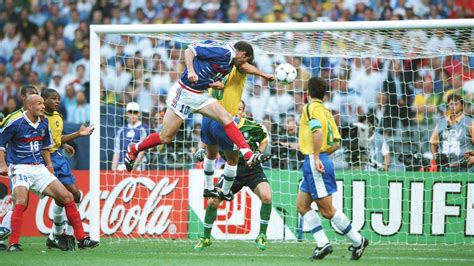 Zinedine Zidane France Brazil World Cup 1998 final - Goal.com