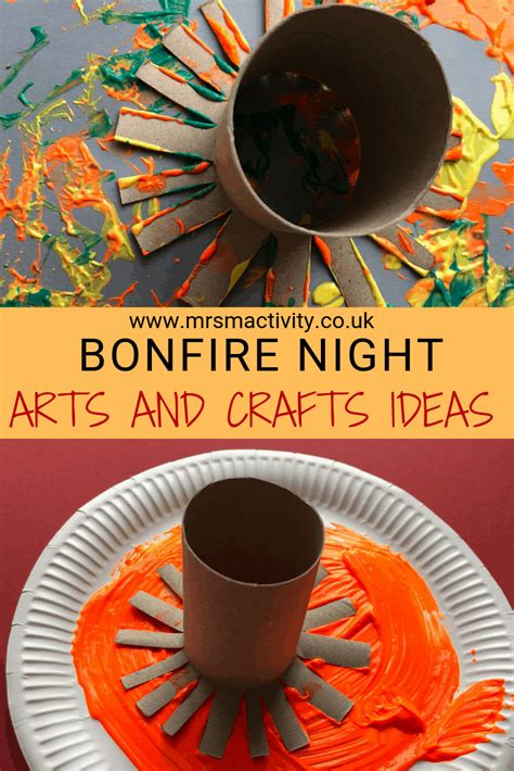 Bonfire Night Arts And Crafts Ideas For Kids