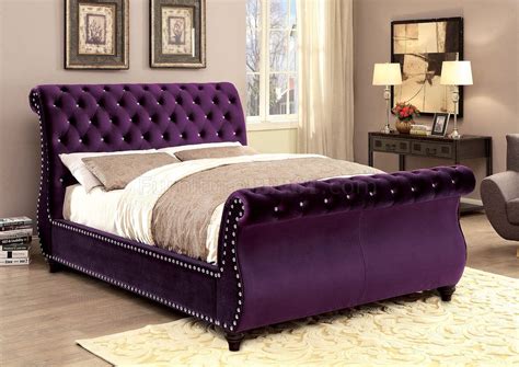 Pin by Anna N. on Home decor | Upholstered sleigh bed, Bed frame sets ...