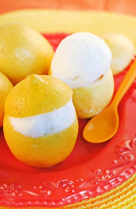 Recette de sorbet citron et citrons givrés (avec ou sans sorbetière ...