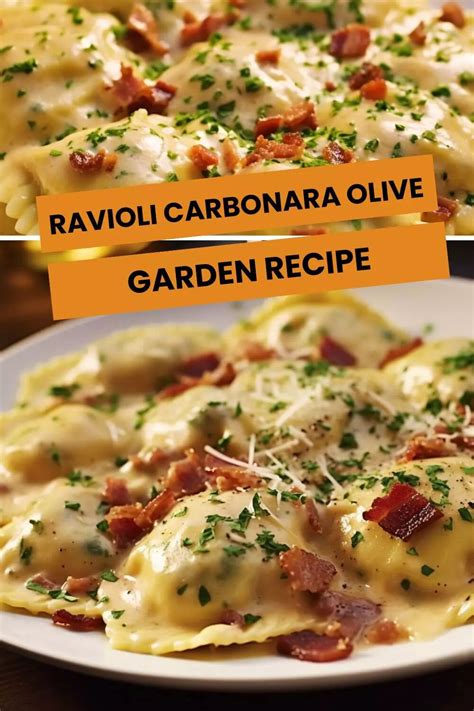 Ravioli Carbonara Olive Garden Recipe – Hungarian Chef | Recipe in 2024 ...