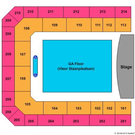 Ziggo Dome Tickets and Ziggo Dome Seating Chart - Buy Ziggo Dome ...