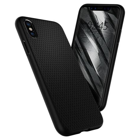 Spigen Liquid Air iPhone X - Matte Black