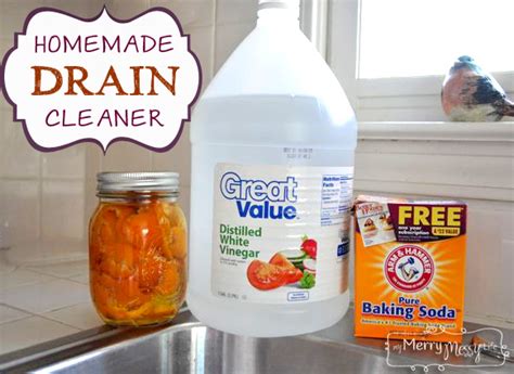 Homemade Drain Cleaner Recipe Green and Non-Toxic