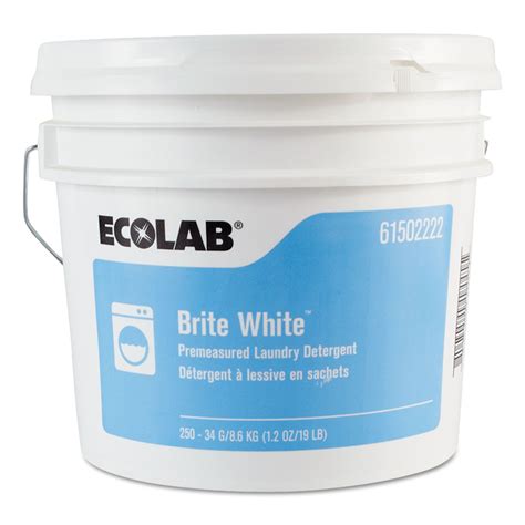 Brite White NP Laundry Detergent by Ecolab® ELB6102222 | OnTimeSupplies.com