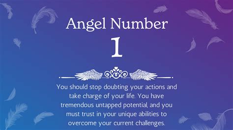 Angel Number 1 Meaning And Significance Angel Number 1 Symbolism 1 ...