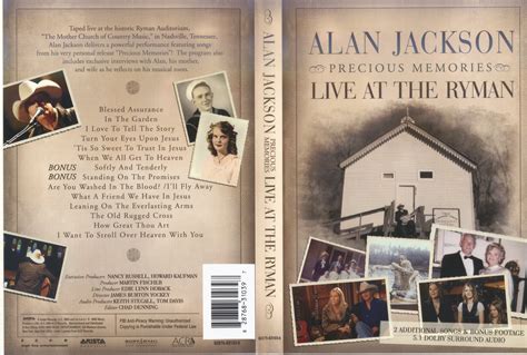 DVDMANIA: ALAN JACKSON / PRECIOUS MEMORIES LIVE AT THE RYMAN