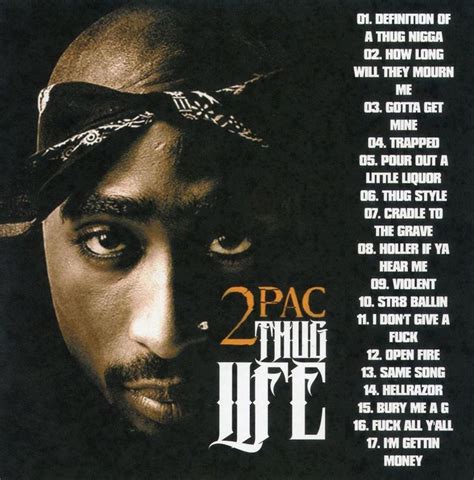 Tupac Thug Life Mixtape Compilation Mix CD | Etsy