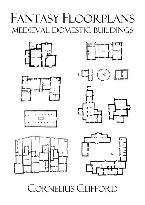 Medieval Domestic Buildings - Fantasy Floorplans - Dreamworlds ...