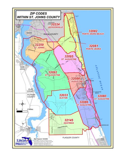 Map Of St Johns County Florida Printable Maps | Maps Of Florida