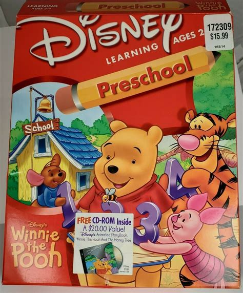 Vintage Disney Preschool Winnie the Pooh 1 2 3 CD-ROM | eBay