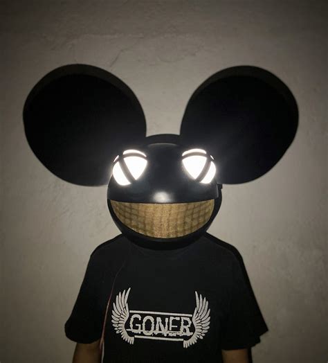 LED Light Deadmau5 Mau5head Helmet - Etsy