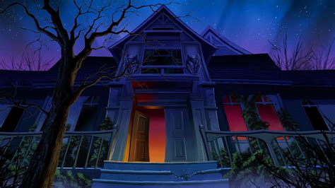 Haunted House Desktop Wallpaper